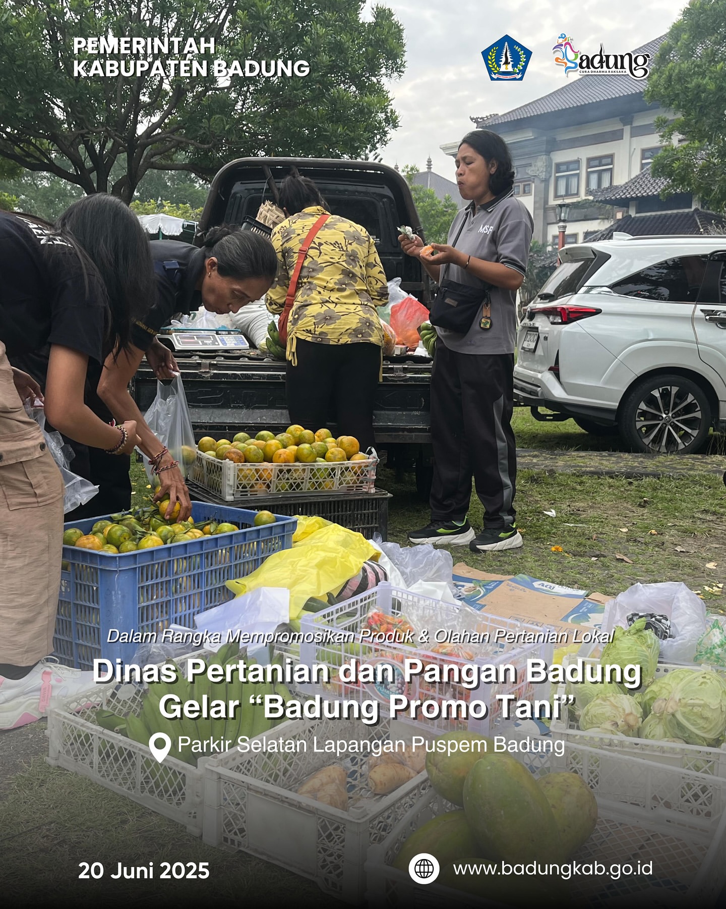 Ilustrasi Dinas Pertanian dan Pangan Badung Gelar Mini Badung Promo Tani