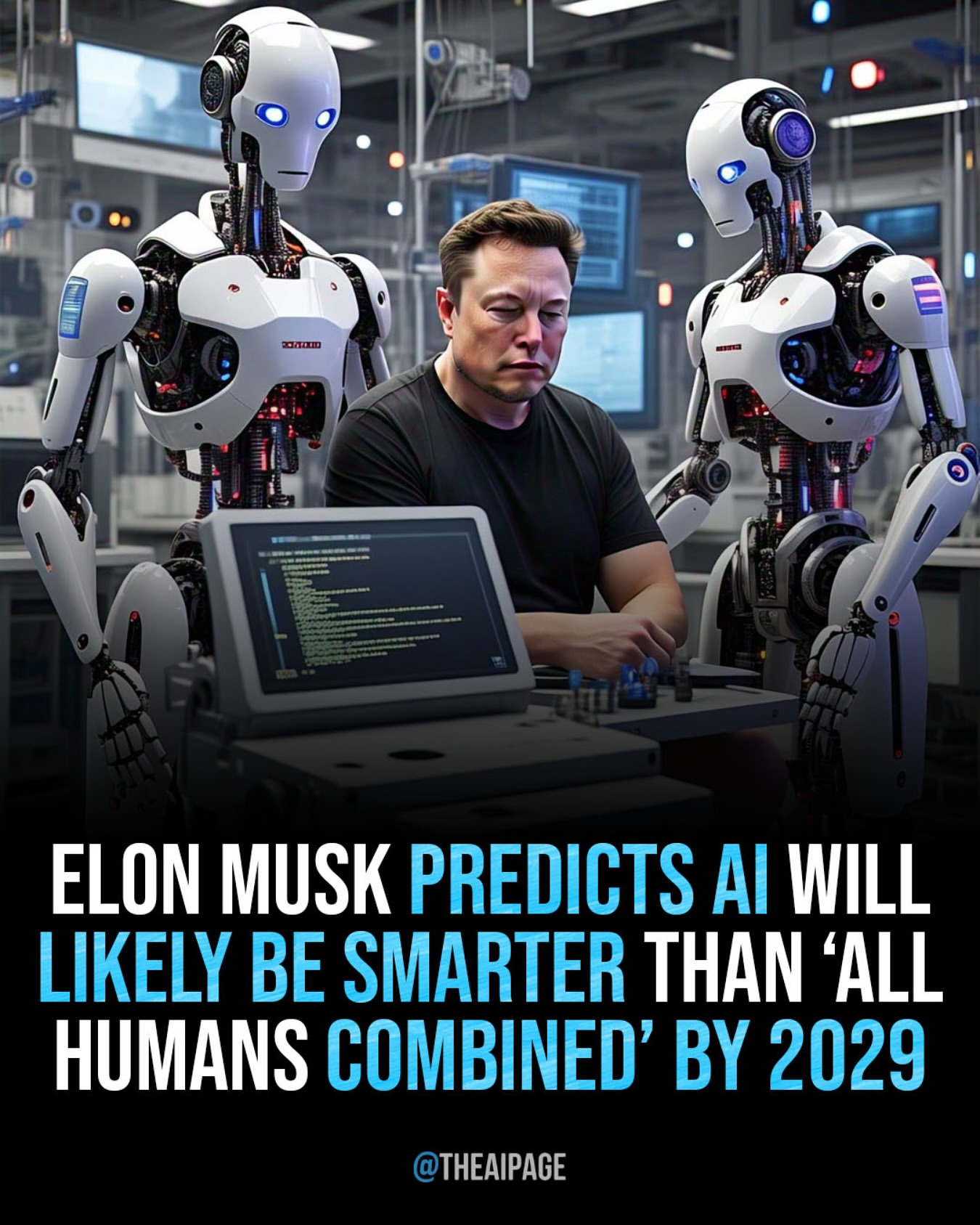 Ilustrasi Elon Musk Ramalkan Kecerdasan Buatan Akan Melampaui Manusia